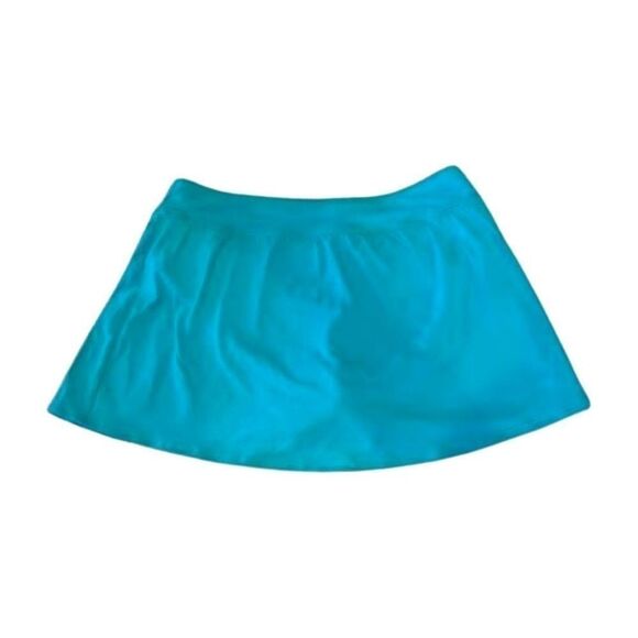 BLEU BY ROD BEATTIE High-Waist Swim Skirt, swimsuit size 6 color Belize - Picture 7 of 9